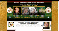 Desktop Screenshot of globalpsychicsandhealers.com